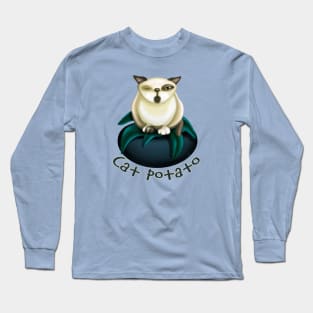 Cat Potato Long Sleeve T-Shirt